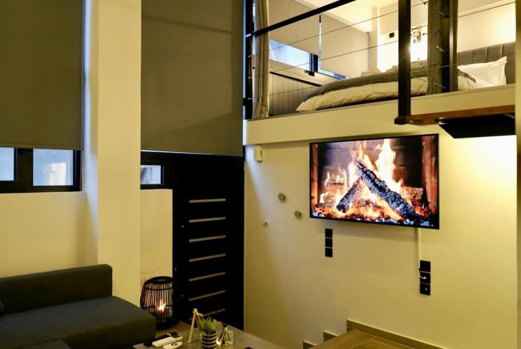 Cosy Loft Patras Exterior foto